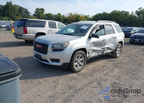 2016 GMC Acadia Sle-2 z USA, uszkodzony, nr VIN 1GKKRPKD0GJ201154